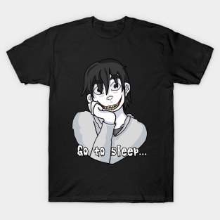 Jeff the Killer With Text T-Shirt